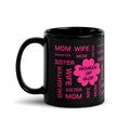 Woman of God Black Glossy Mug 11oz Handle on Left